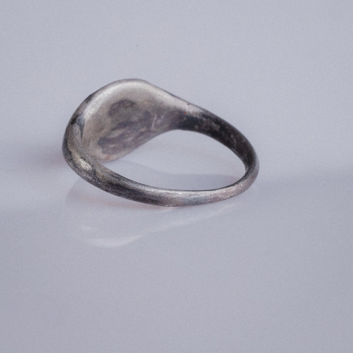 Roman Silver Ring 'Equitius' (1st-3rd c. AD) EU 53.5/US 6.75