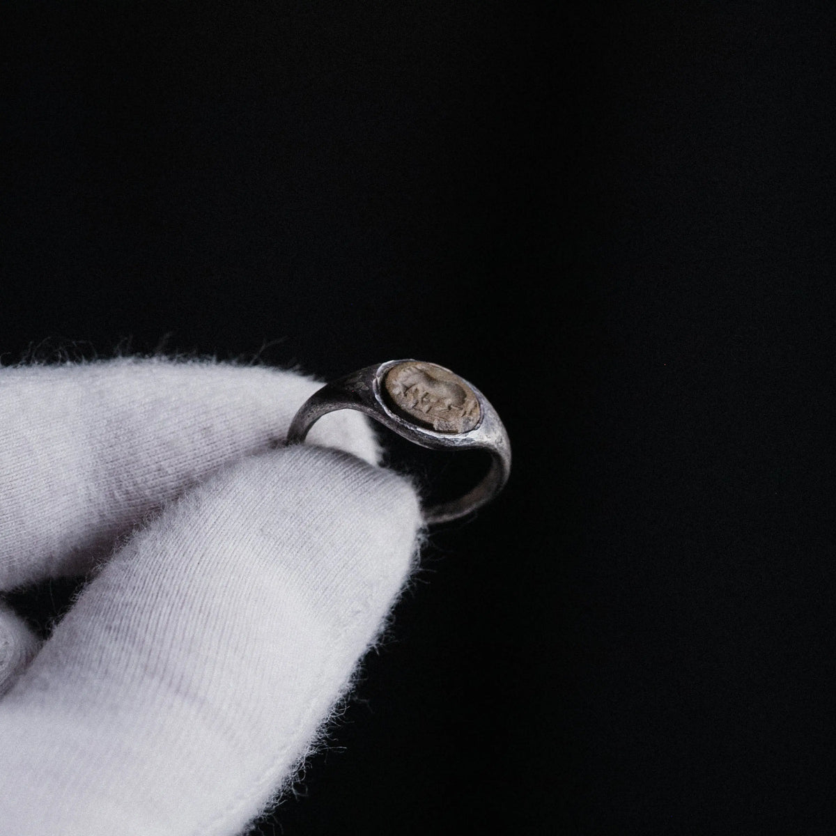 Roman Silver Ring 'Equitius' (1st-3rd c. AD) EU 53.5/US 6.75