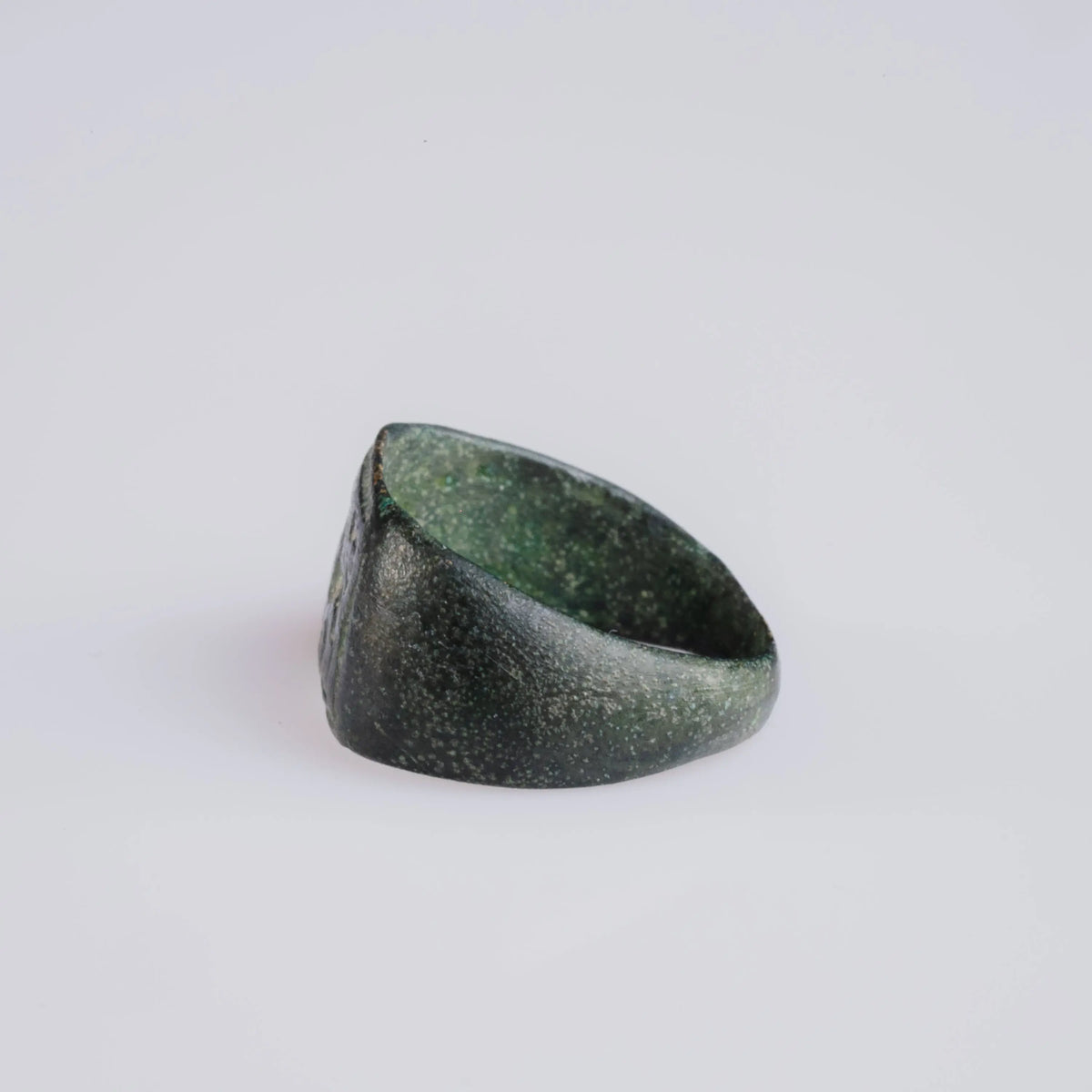 Roman Bronze Signet Ring 'Equus Victor' (1st-3rd c. AD) EU 47/US 4.75