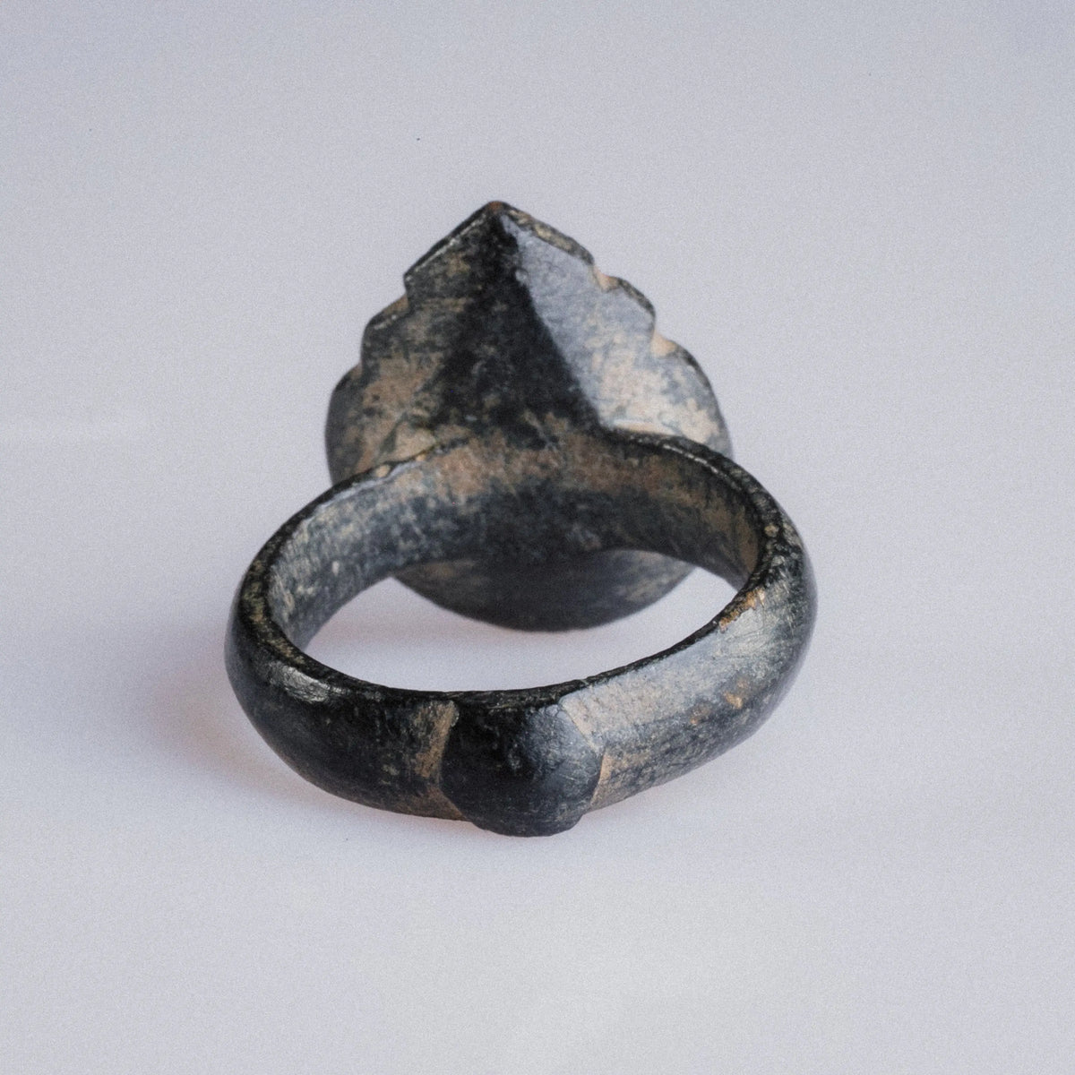 Medieval Bronze Ring 'Matthias' (11th-14th c. AD) EU 55/US 7.25