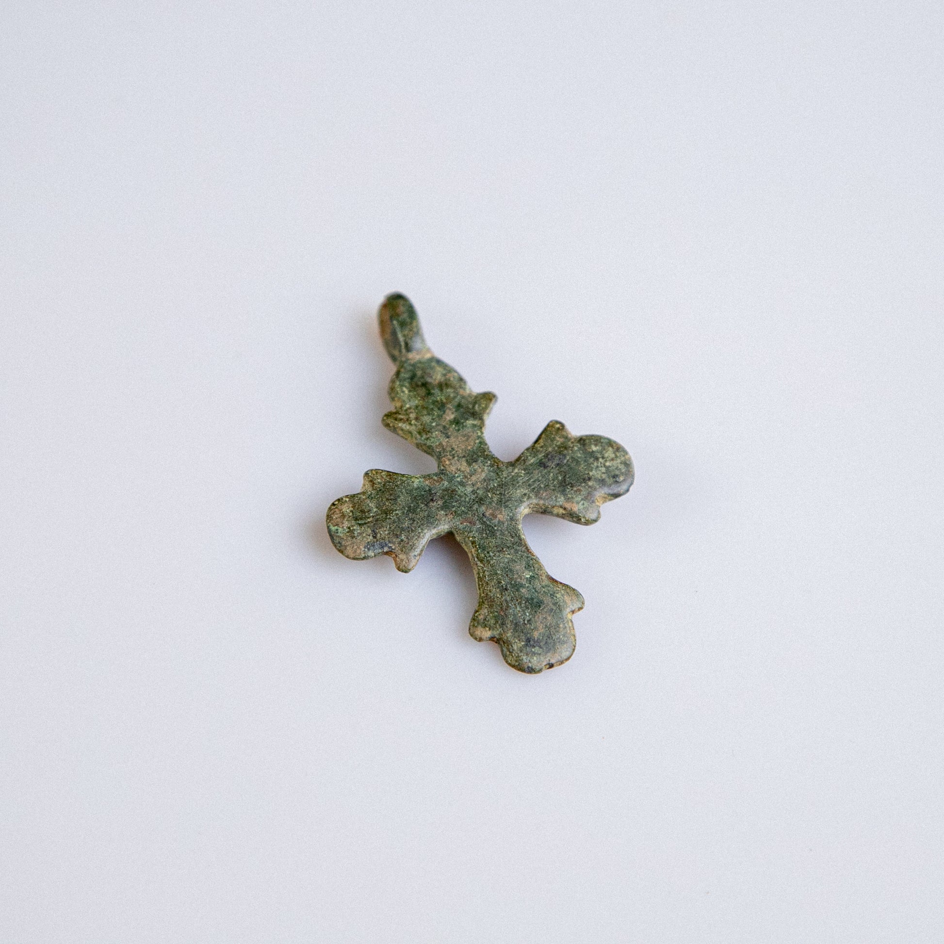 Medieval Bronze Cross Pendant – “Oswin” (11th–13th c. AD) Aurora Antiqua