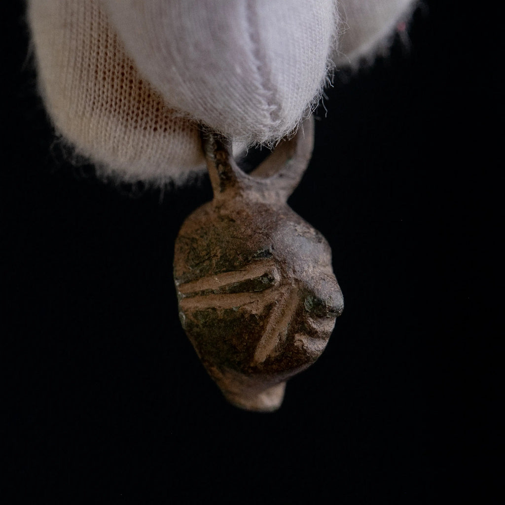 Early Medieval Bronze Anthropomorphic Pendant – “Svar” (9th–12th c. AD) Aurora Antiqua