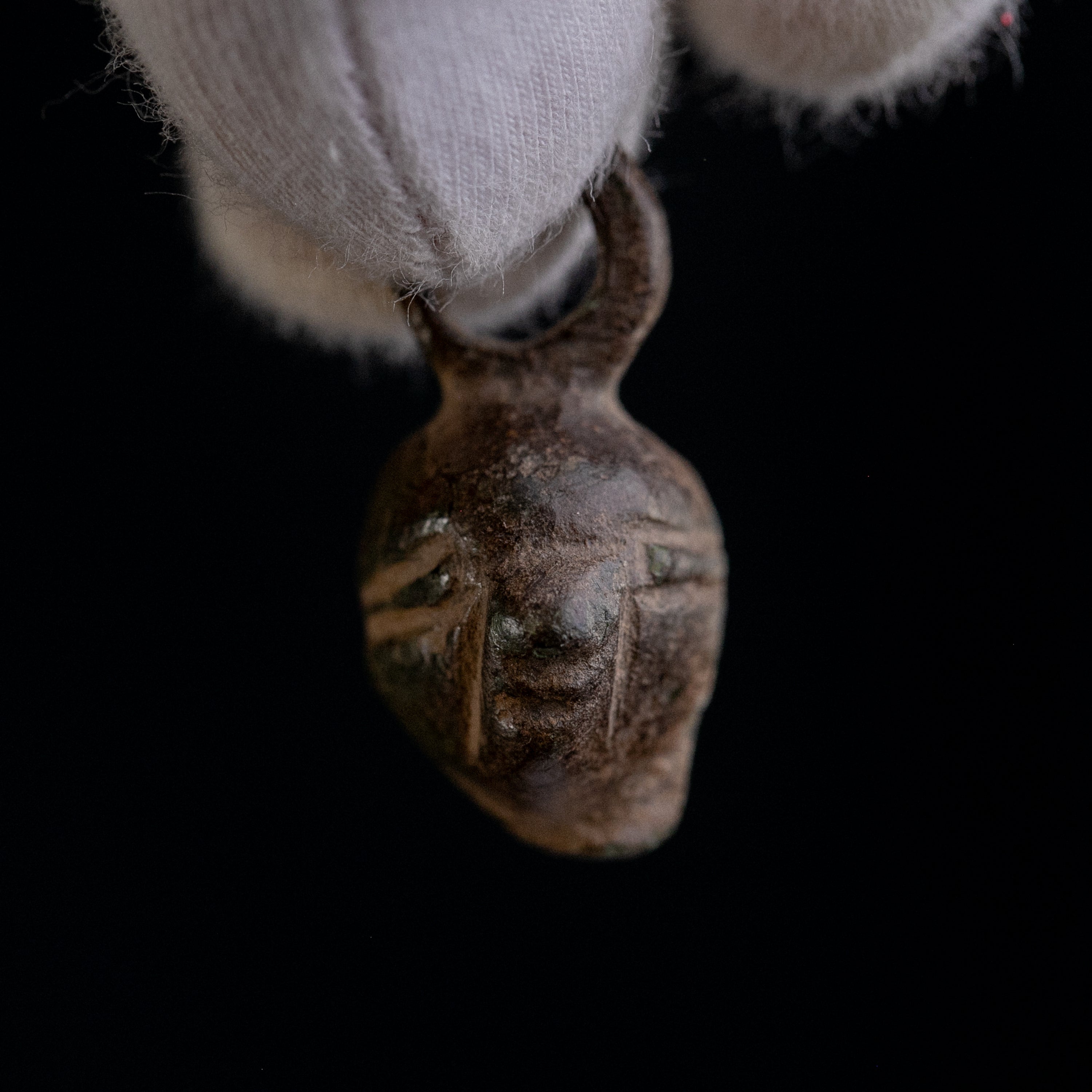 Early Medieval Bronze Anthropomorphic Pendant – “Svar” (9th–12th c. AD) Aurora Antiqua