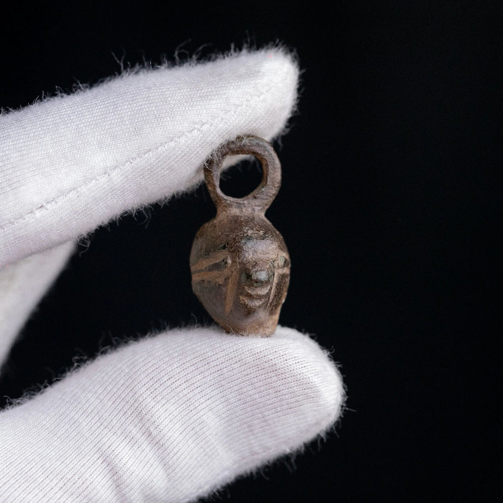 Early Medieval Bronze Anthropomorphic Pendant – “Svar” (9th–12th c. AD) Aurora Antiqua