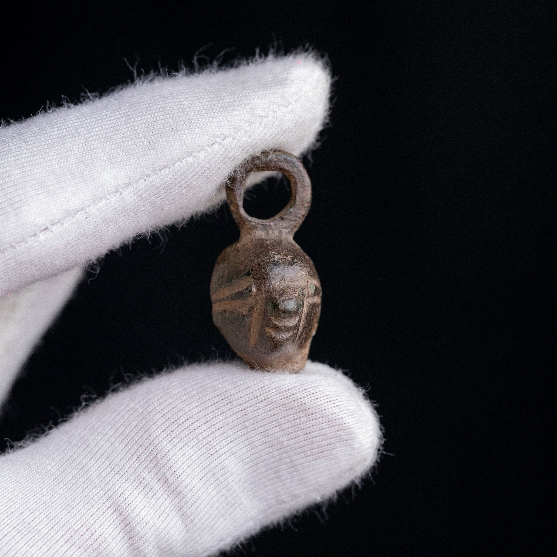 Early Medieval Bronze Anthropomorphic Pendant – “Svar” (9th–12th c. AD) Aurora Antiqua