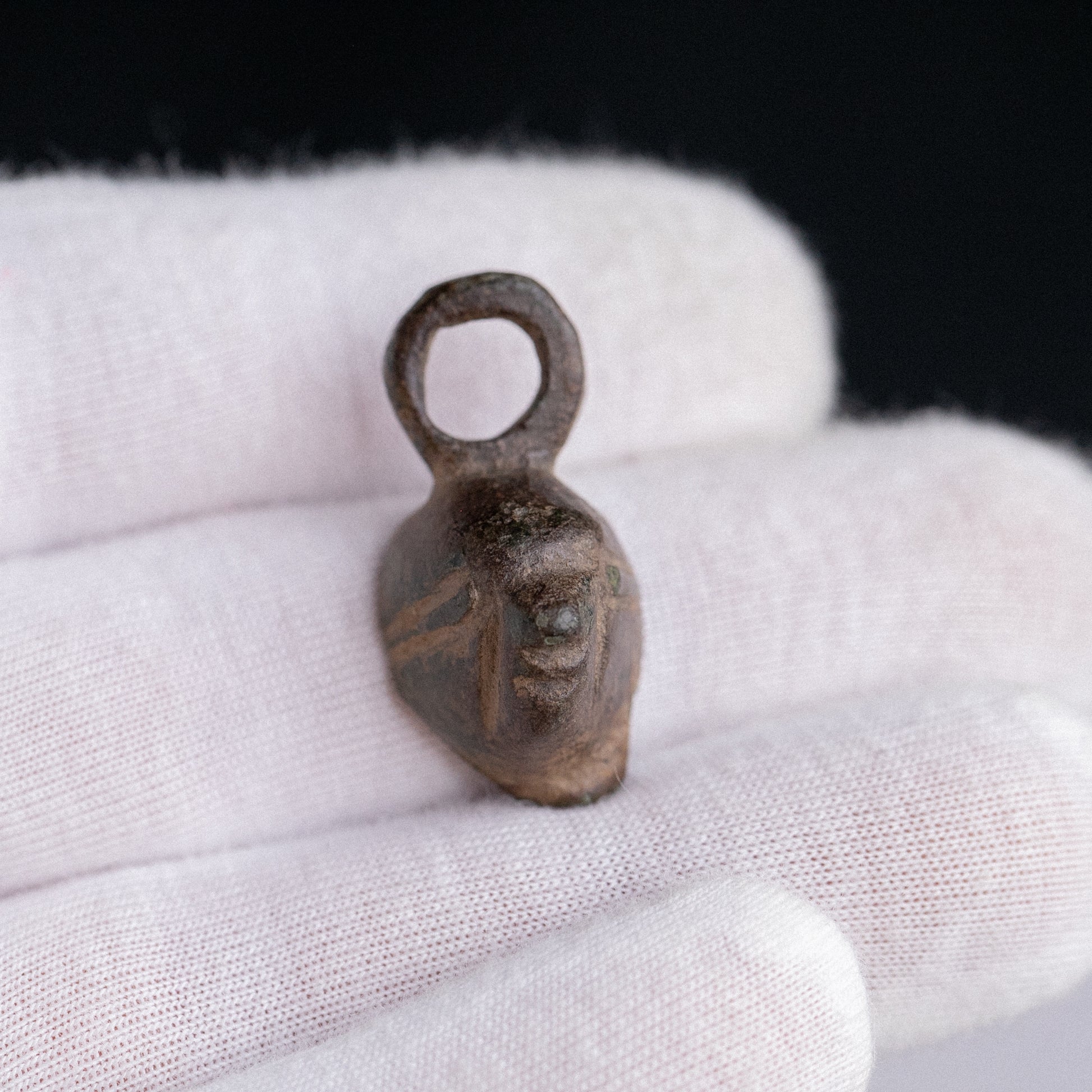 Early Medieval Bronze Anthropomorphic Pendant – “Svar” (9th–12th c. AD) Aurora Antiqua
