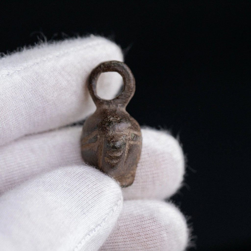 Early Medieval Bronze Anthropomorphic Pendant – “Svar” (9th–12th c. AD) Aurora Antiqua