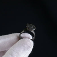 Medieval Bronze Military Seal Ring – “Adalric” (11th–13th c. AD) – EU 59 Aurora Antiqua
