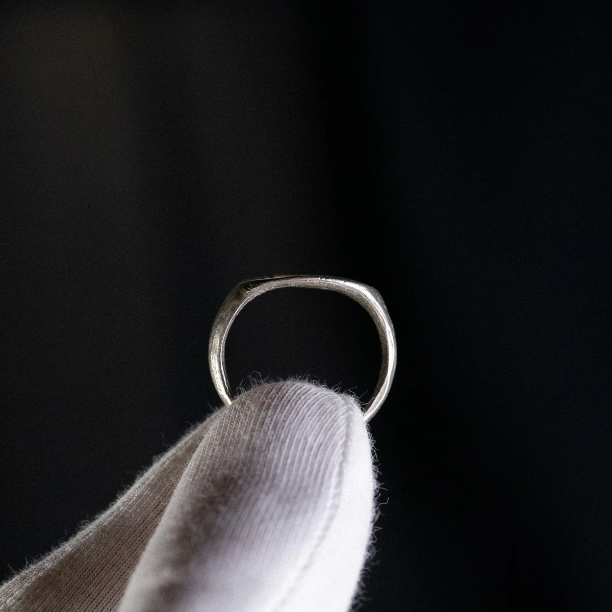 Medieval Silver Ring 'Hadric' (11th-14th c. AD) EU 59/US 8.75