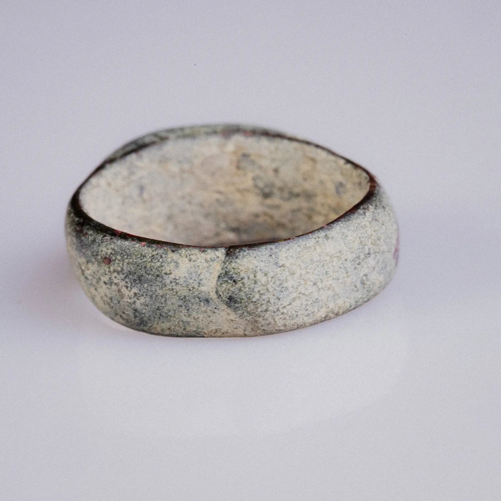 Late Roman Bronze Ring with Radiating Motif – “Solinus” (3rd–5th CE) – EU 49 / US 5 Aurora Antiqua