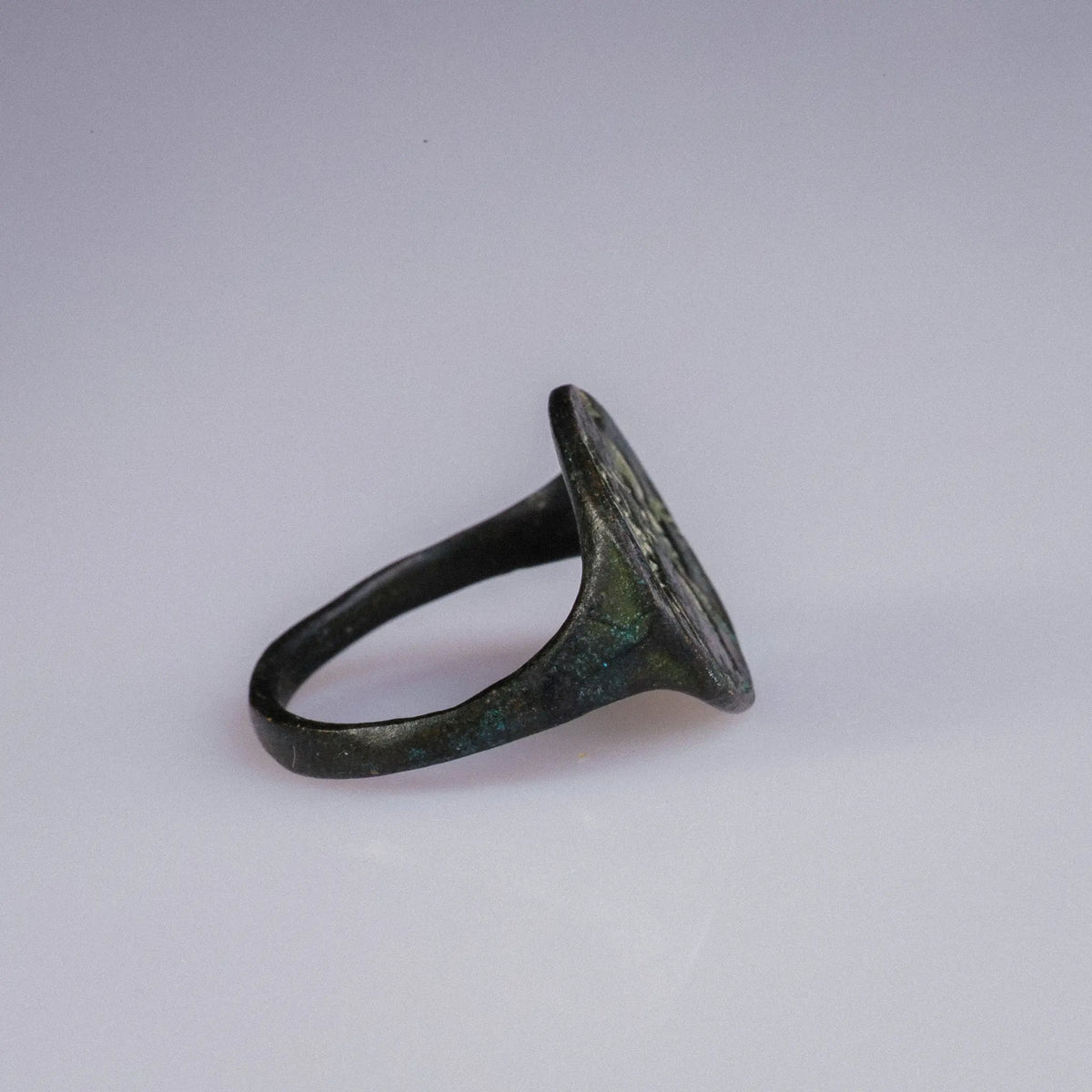 Roman Bronze Seal Ring 'Equus' (1st BCE-2nd CE) EU 55/US 7.25