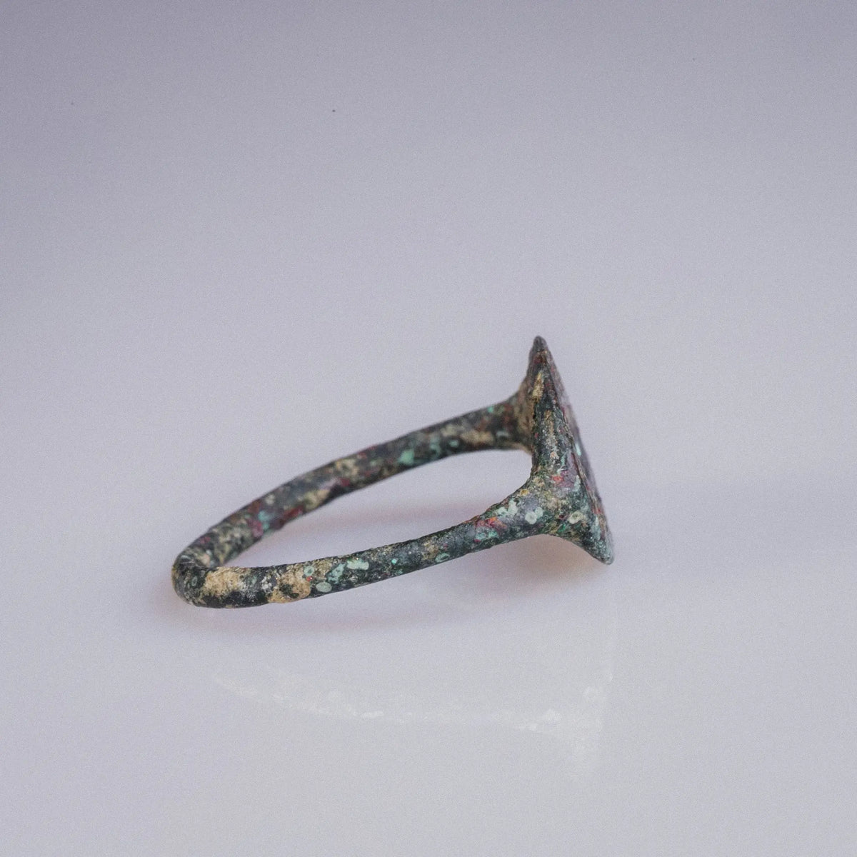 Roman Bronze Signet Ring 'Aurelianus' (1st BCE-2nd CE) EU 63/US 10.5