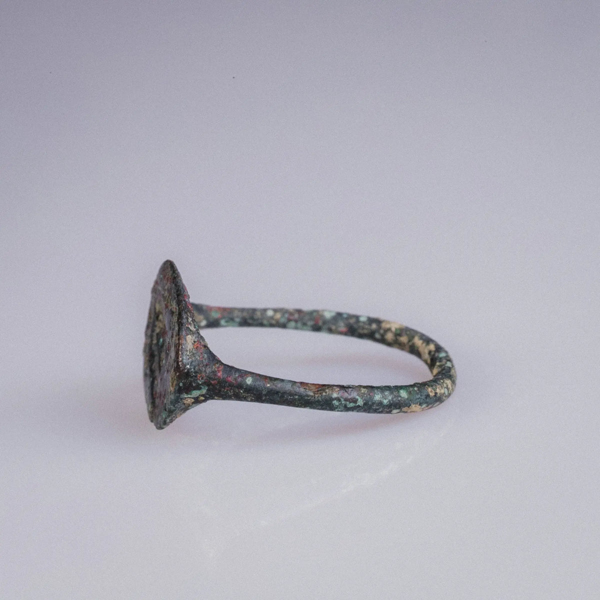 Roman Bronze Signet Ring 'Aurelianus' (1st BCE-2nd CE) EU 63/US 10.5