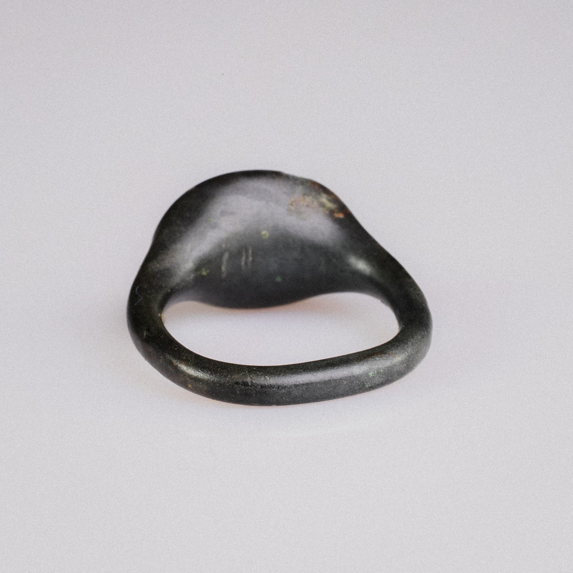 Renaissance Bronze Heraldic Signet Ring – “Valerius” (16th CE) – EU 59 / US 8.75