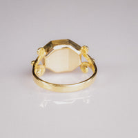 Roman Carnelian Intaglio Ring of Minerva in Victorian Gold Mount – 'Minerva' (2nd–3rd CE, Mount 19th CE) — view 4
