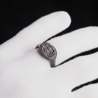 Renaissance Bronze Heraldic Signet Ring – 'Valerius' (16th CE) — view 2