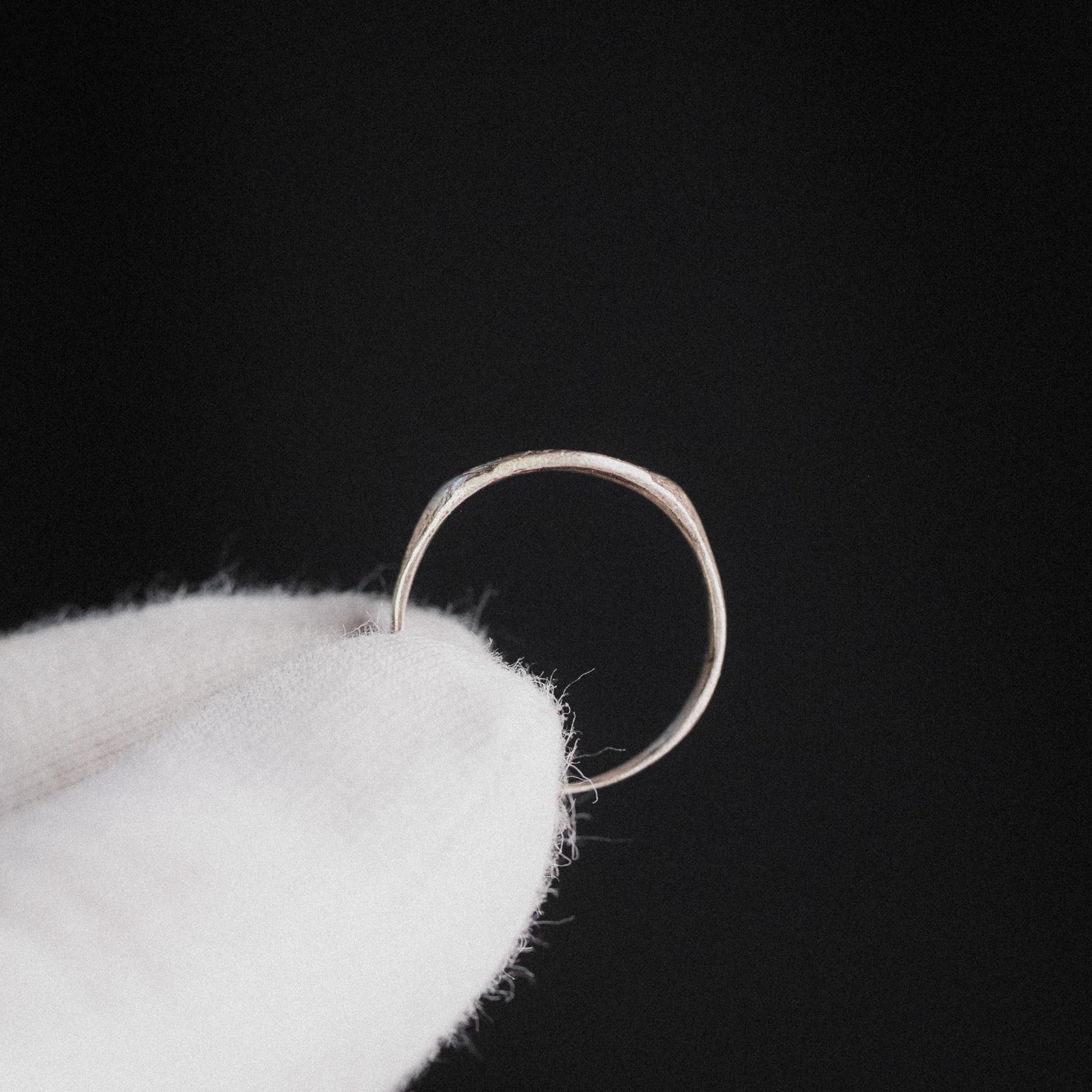 Medieval Silver Signet Ring with Bird Motif – “Aquilinus” (11th–14th CE) – EU 55 / US 7.25