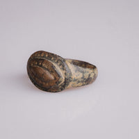 Early Medieval Bronze Ring with Punched Dot Bezel - 'Byzantion' (6th–11th CE) — view 6