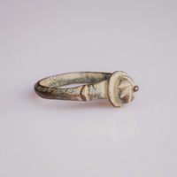 Early Medieval Bronze Star Signet Ring – 'Turritus' (8th–10th CE) — view 5