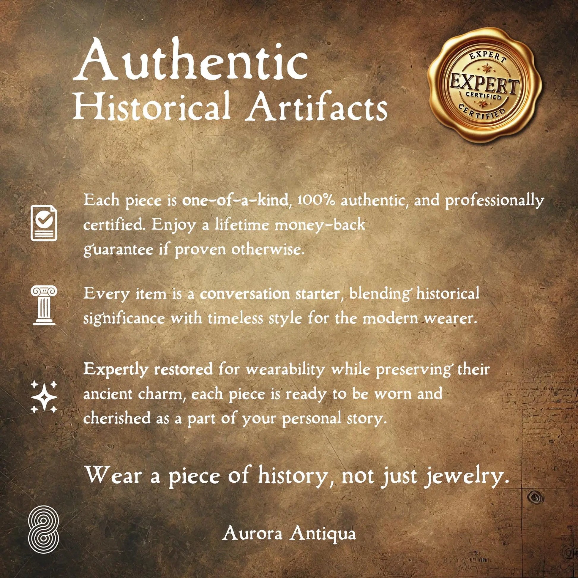 “Edwardian” - Commemorative Ring (Early 20th Century)  EU 60 / US 9 Aurora Antiqua