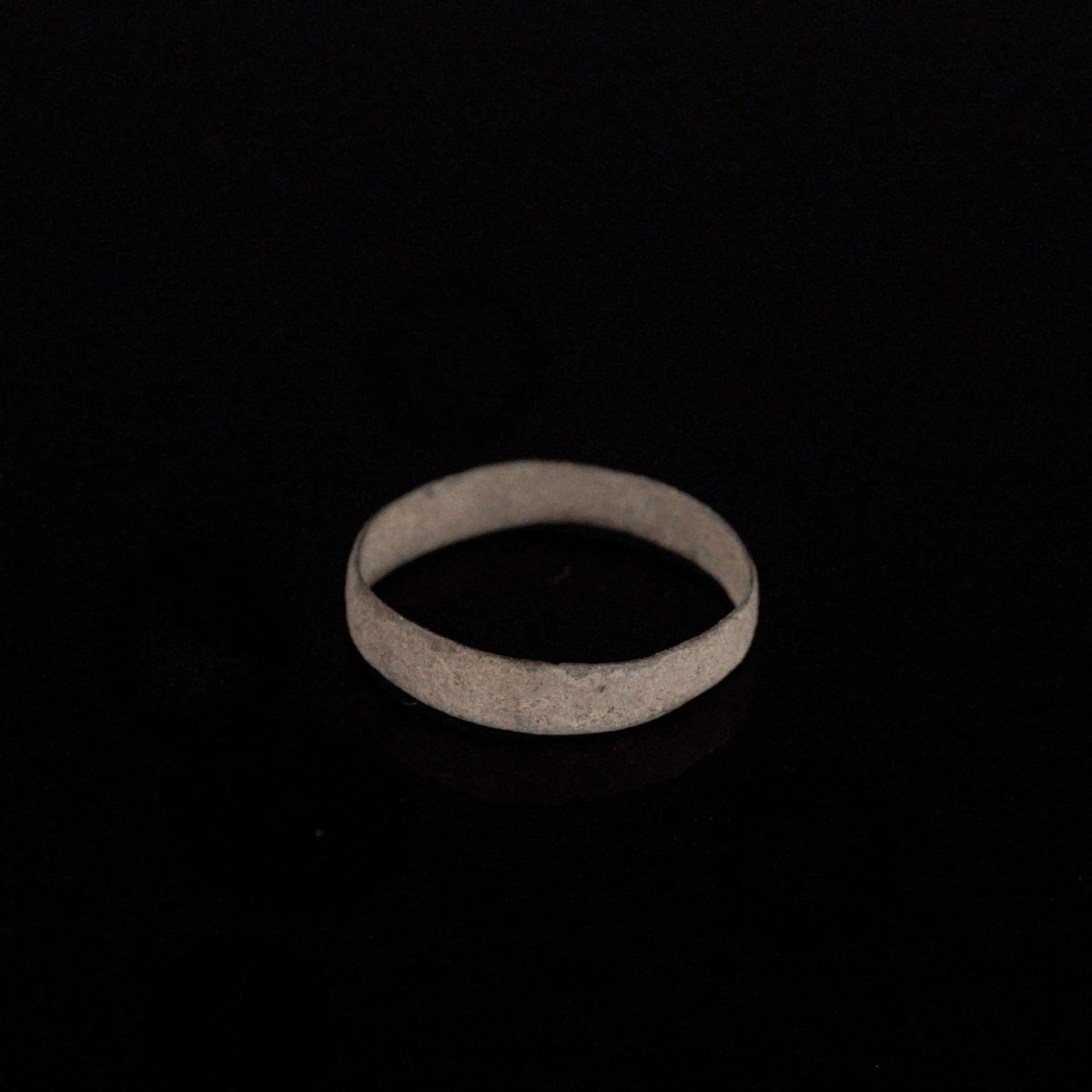 Medieval Bronze Ring 'Linea' (13th-15th c. CE) EU 50/US 5