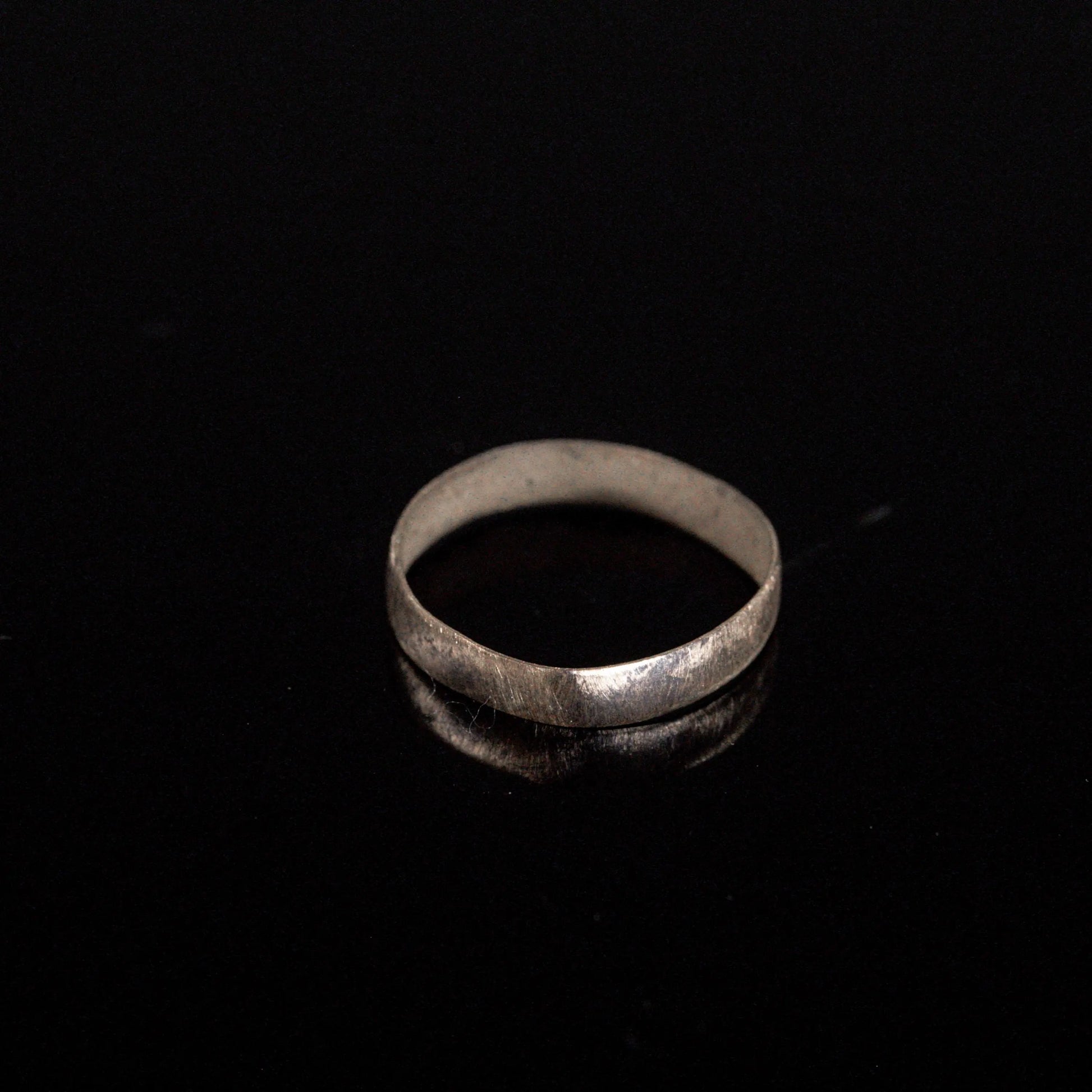 'Linea' - Medieval Gothic Bronze Ring (13th–15th CE) EU 50 / US 5 Aurora Antiqua
