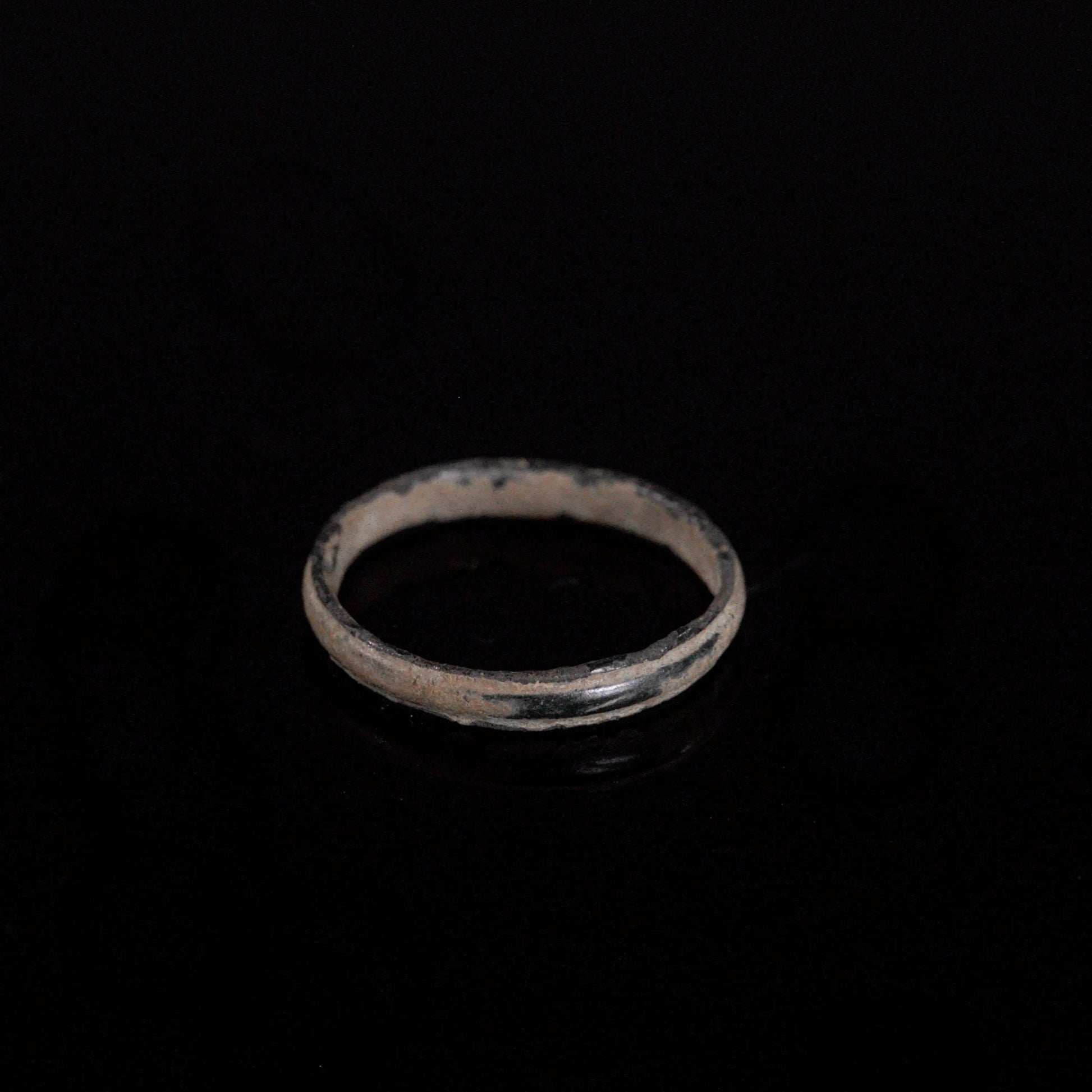 'Vespera' - Medieval Bronze Ring (13th–15th C. CE) EU 52 / US 6 Aurora Antiqua