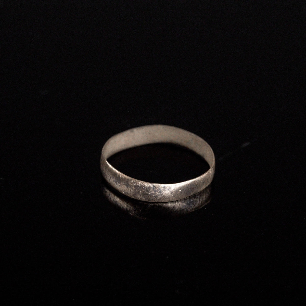 Medieval Bronze Ring 'Linea' (13th-15th c. CE) EU 50/US 5