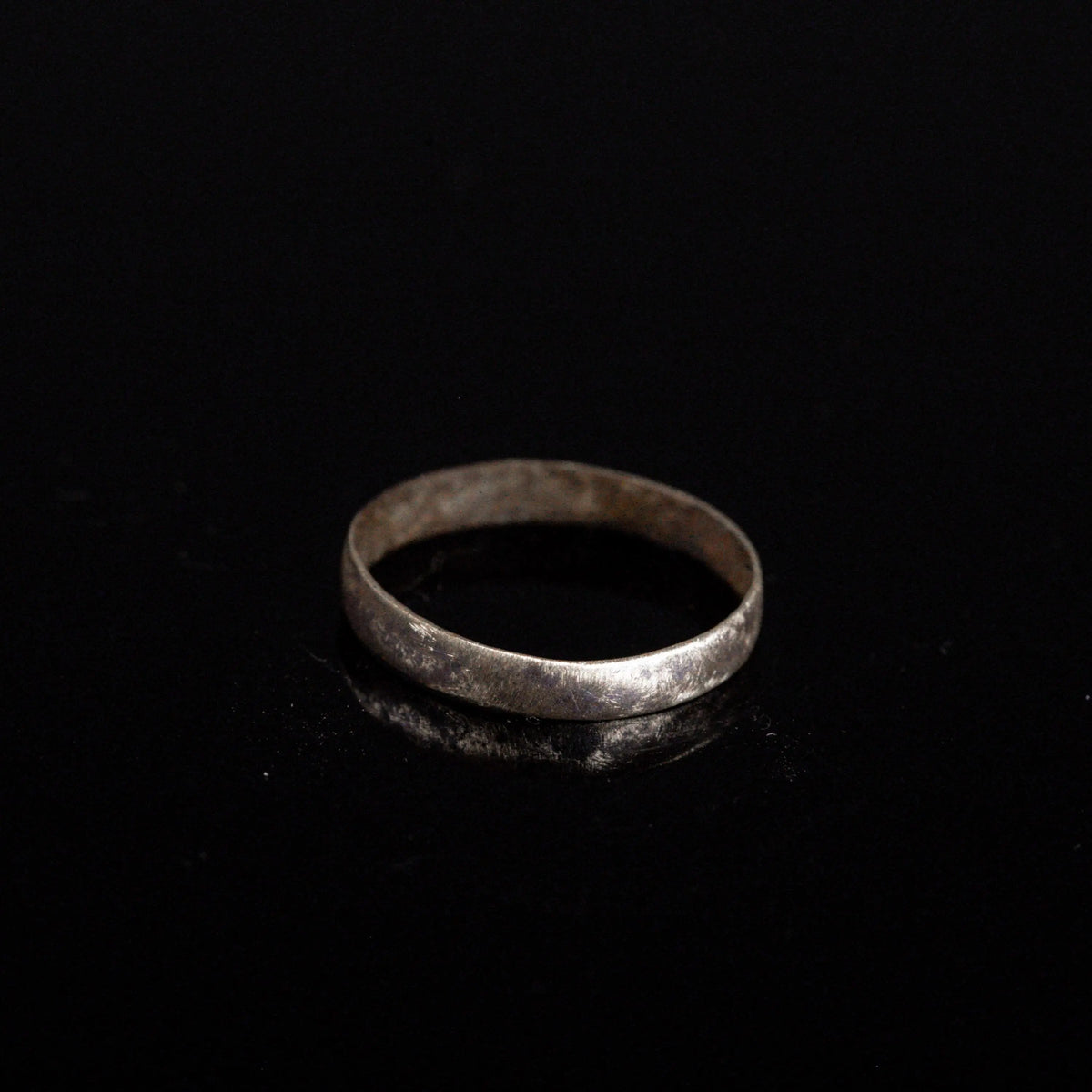 Medieval Bronze Ring 'Serenna' (13th-15th c. CE) EU 48/US 4.5