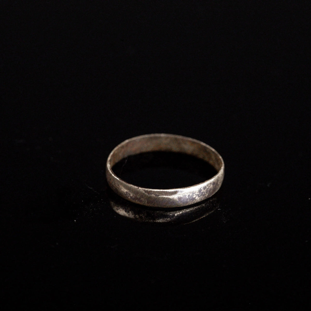 Medieval Bronze Ring 'Serenna' (13th-15th c. CE) EU 48/US 4.5