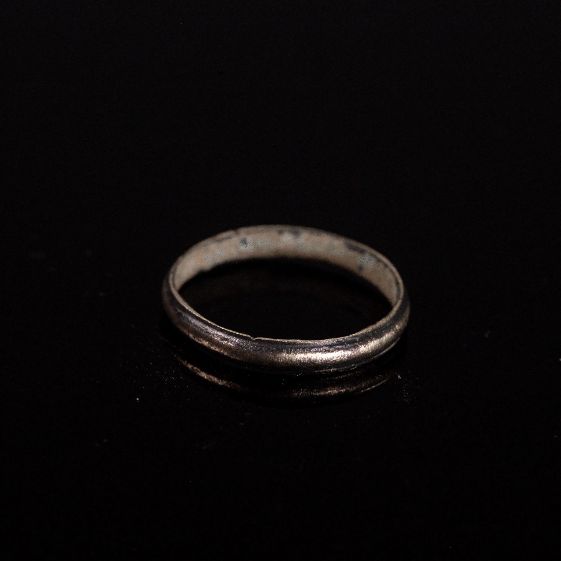 'Vespera' - Medieval Bronze Ring (13th–15th C. CE) EU 52 / US 6 Aurora Antiqua