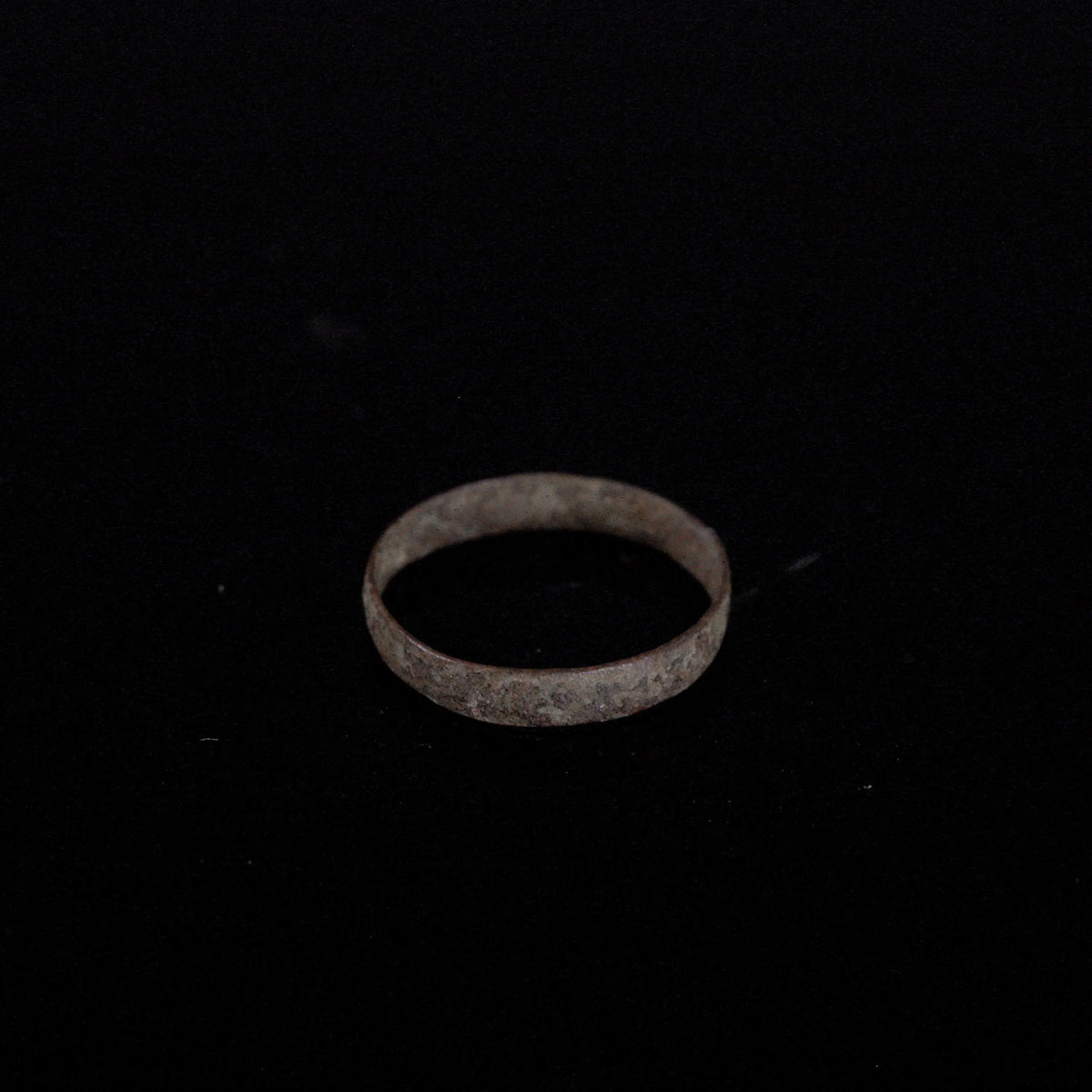 Medieval Bronze Ring 'Serenna' (13th-15th c. CE) EU 48/US 4.5