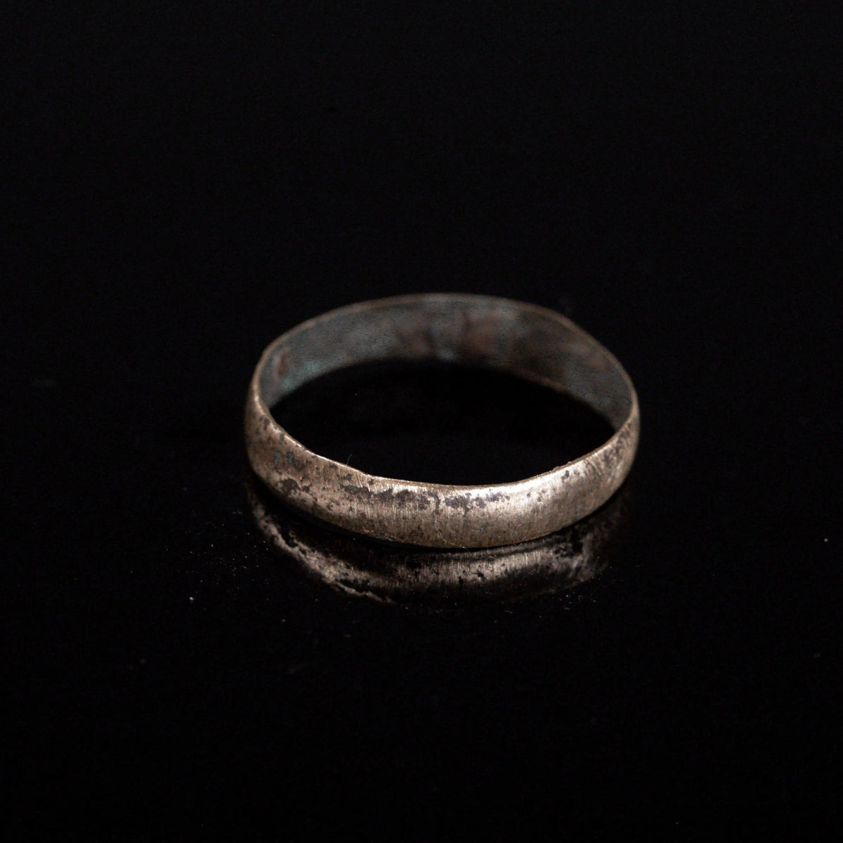 Medieval Bronze Ring 'Aurelia' (13th-15th c. CE) EU 59/US 8.75