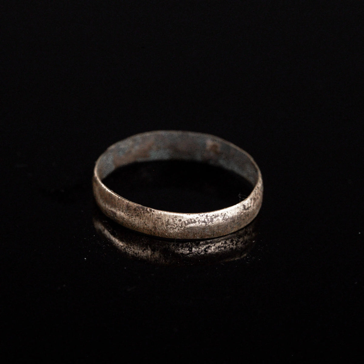 Medieval Bronze Ring 'Aurelia' (13th-15th c. CE) EU 59/US 8.75