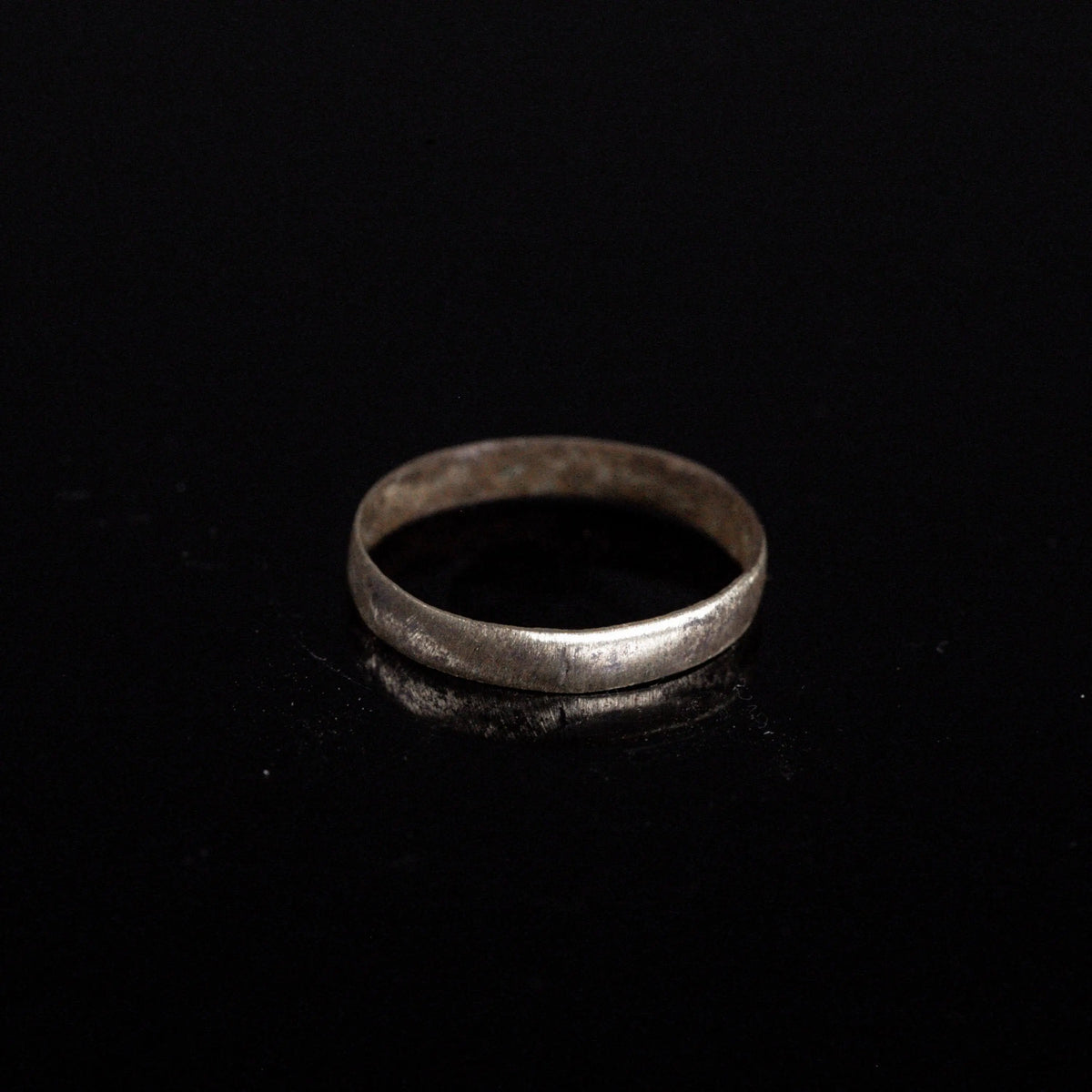 Medieval Bronze Ring 'Serenna' (13th-15th c. CE) EU 48/US 4.5