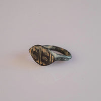 'Archaeus' - Late Roman Bronze Ring (4th–6th C. CE) EU 51 / US 5.5 Aurora Antiqua