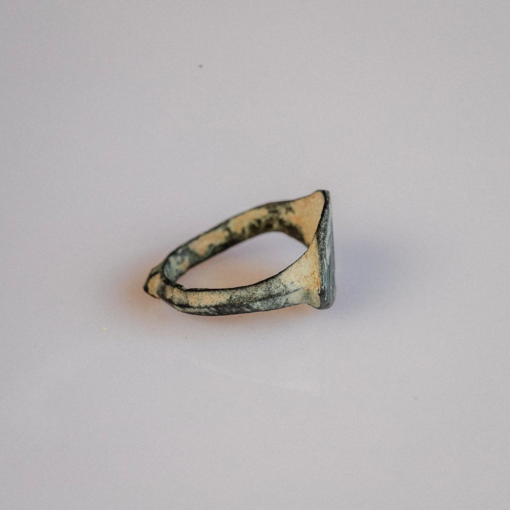 'Archaeus' - Late Roman Bronze Ring (4th–6th C. CE) EU 51 / US 5.5 Aurora Antiqua