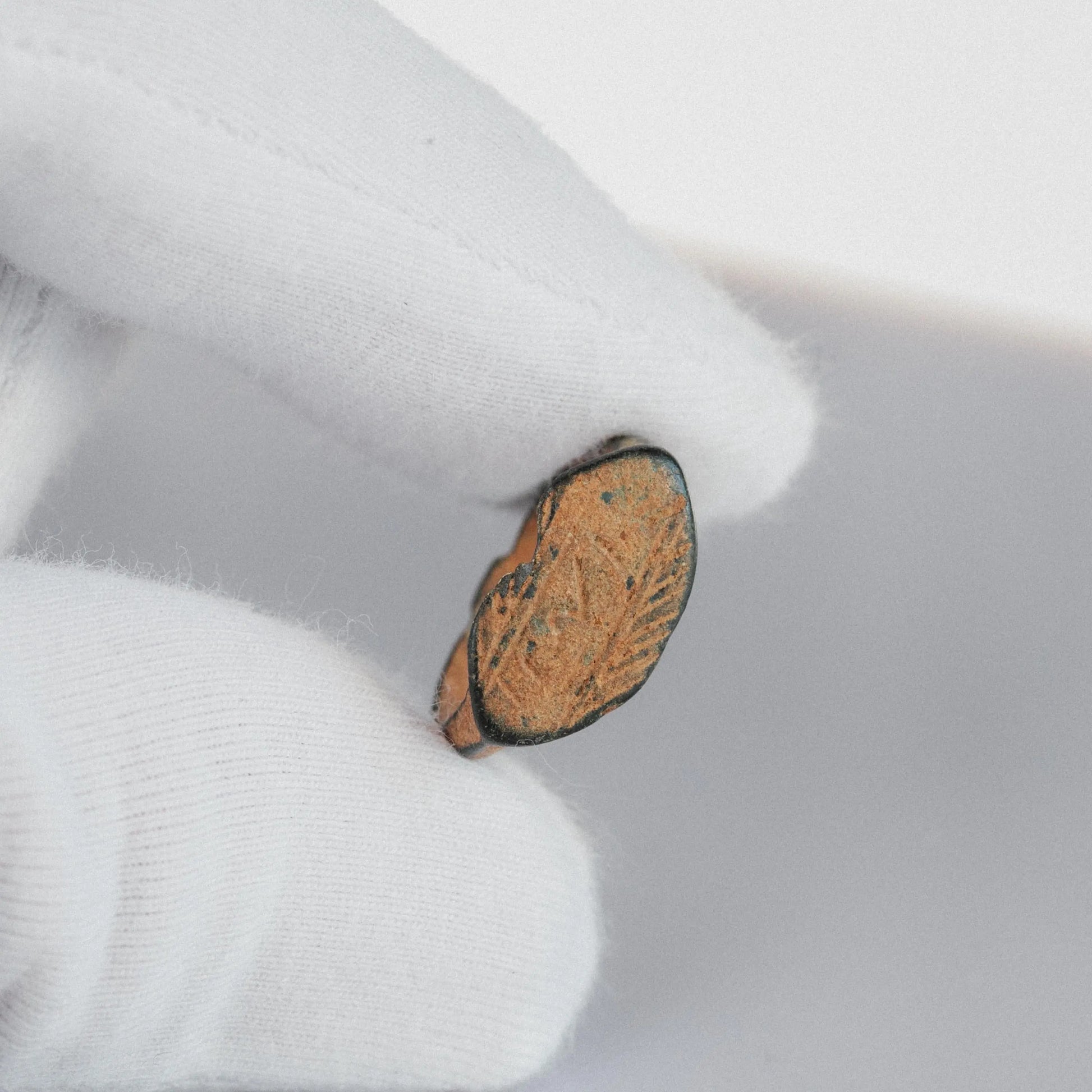 'Liora' - Medieval Bronze Ring (9th–13th C. CE) EU 48 / US 4.5 Aurora Antiqua