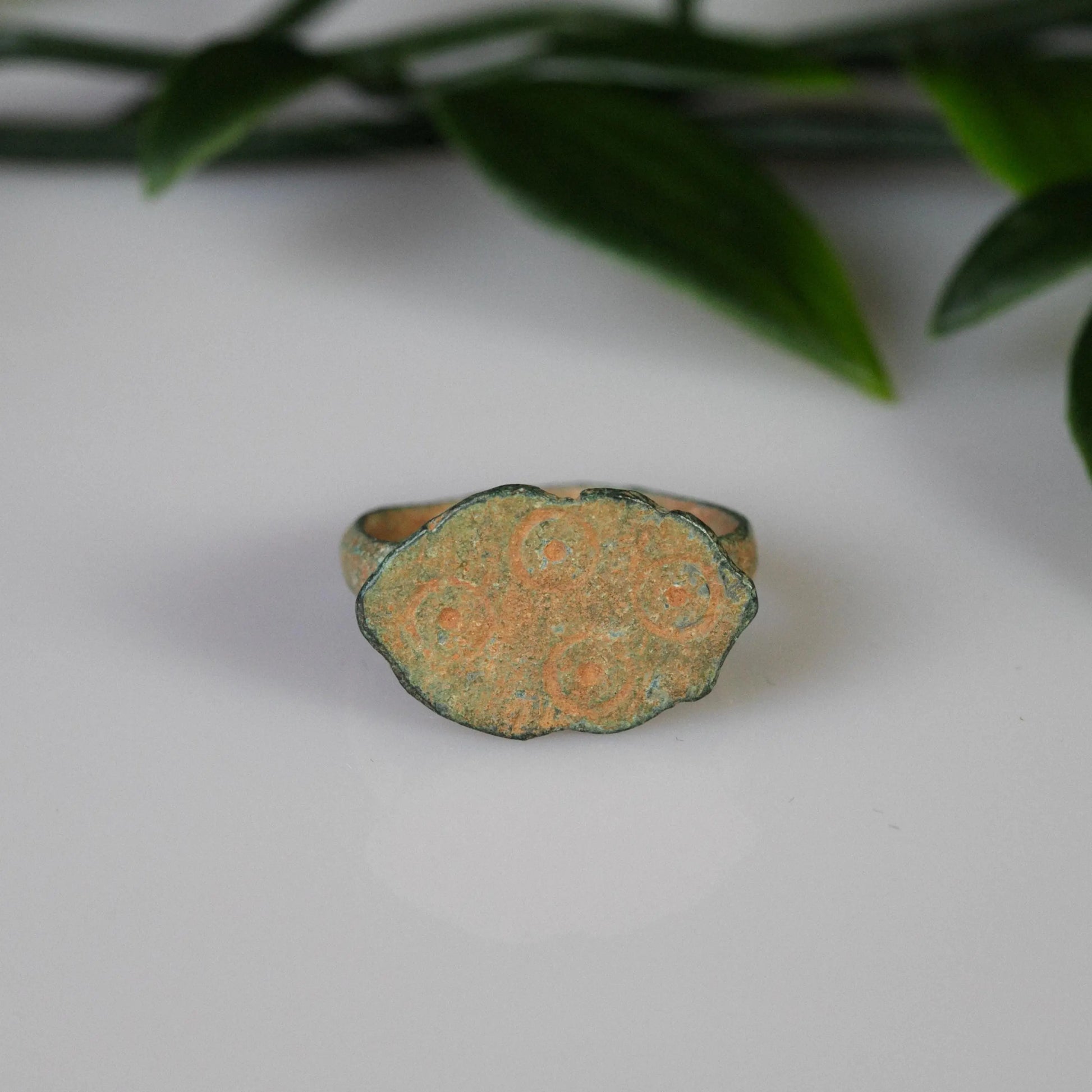 'Eterna' -Early Medieval Bronze Ring (5th–10th C. CE)  EU 49 / US 5 Aurora Antiqua