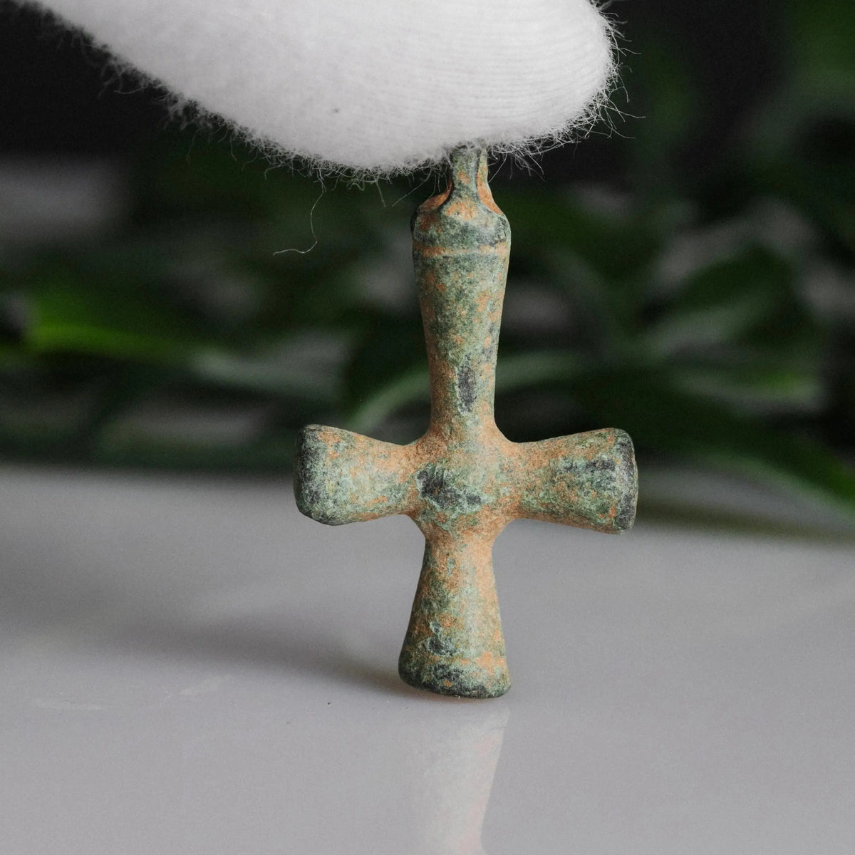 'Orbis' - Medieval Crusader Era Bronze Cross  (10th–14th CE) Aurora Antiqua