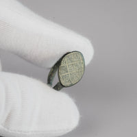 'Arelia' - Late Roman Bronze Ring (4th–6th C. CE) EU 51 / US 5.75 Aurora Antiqua