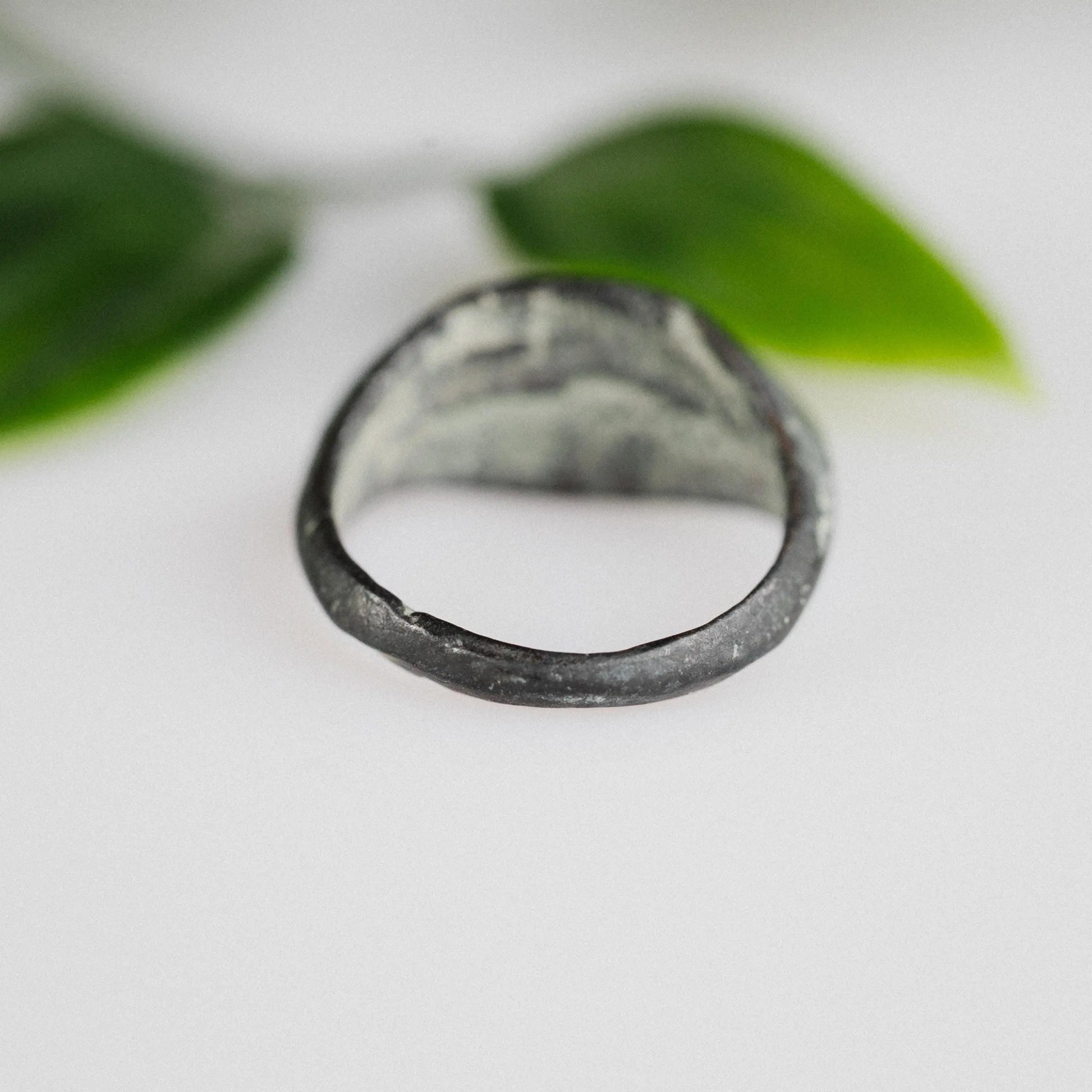 'Celesta' - Medieval Bronze Ring (13th–17th C. CE)  EU 52 / US 6 Aurora Antiqua