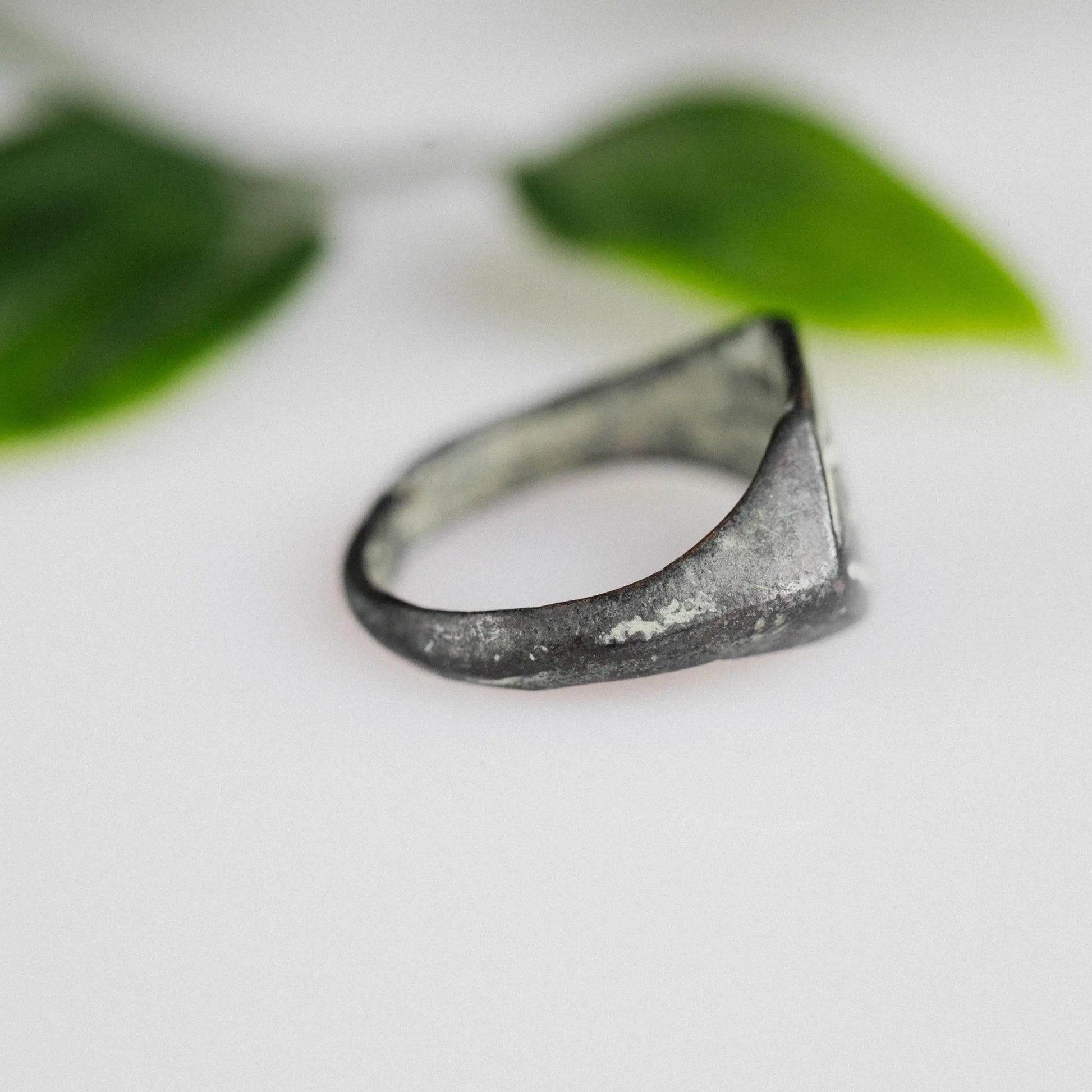 'Celesta' - Medieval Bronze Ring (13th–17th C. CE)  EU 52 / US 6 Aurora Antiqua