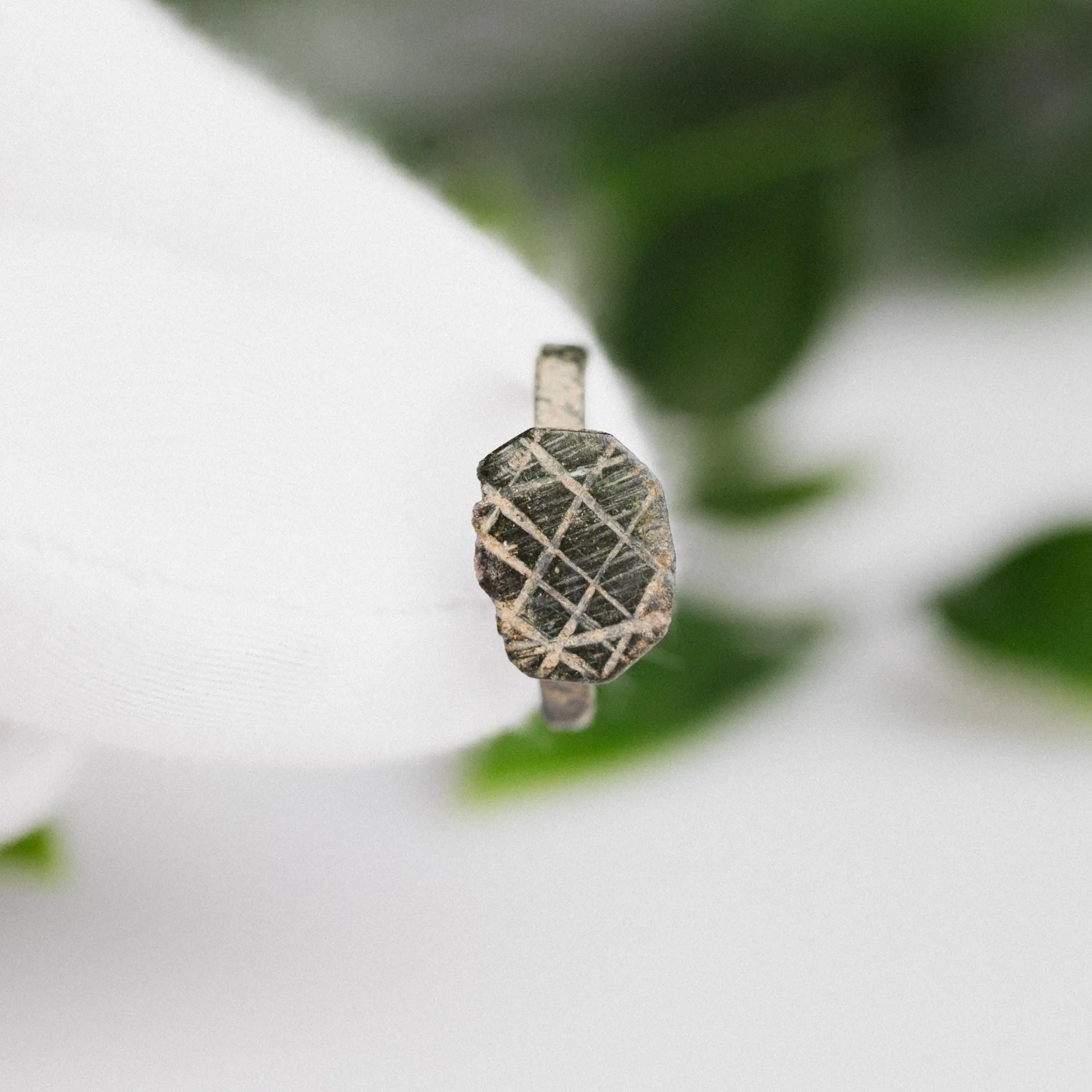 'Ignatius' - Medieval Bronze Ring (13th–17th C. CE) EU 51 / US 5.5 Aurora Antiqua