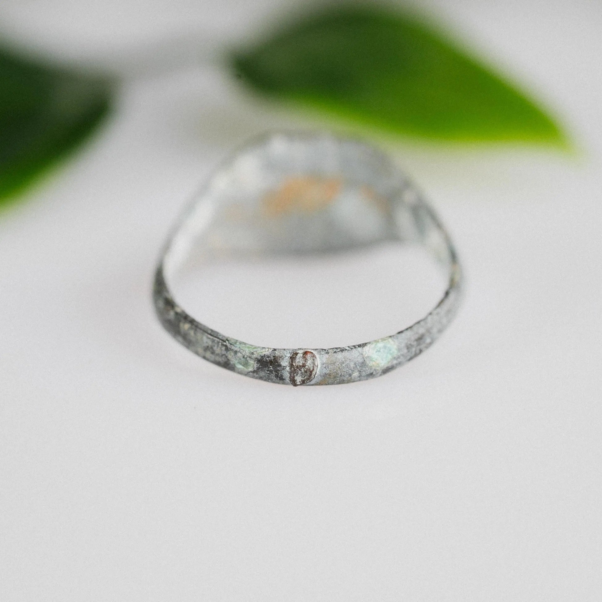 'Samus' - Medieval Bronze Ring (13th–17th CE) EU 51 / US 61 Aurora Antiqua