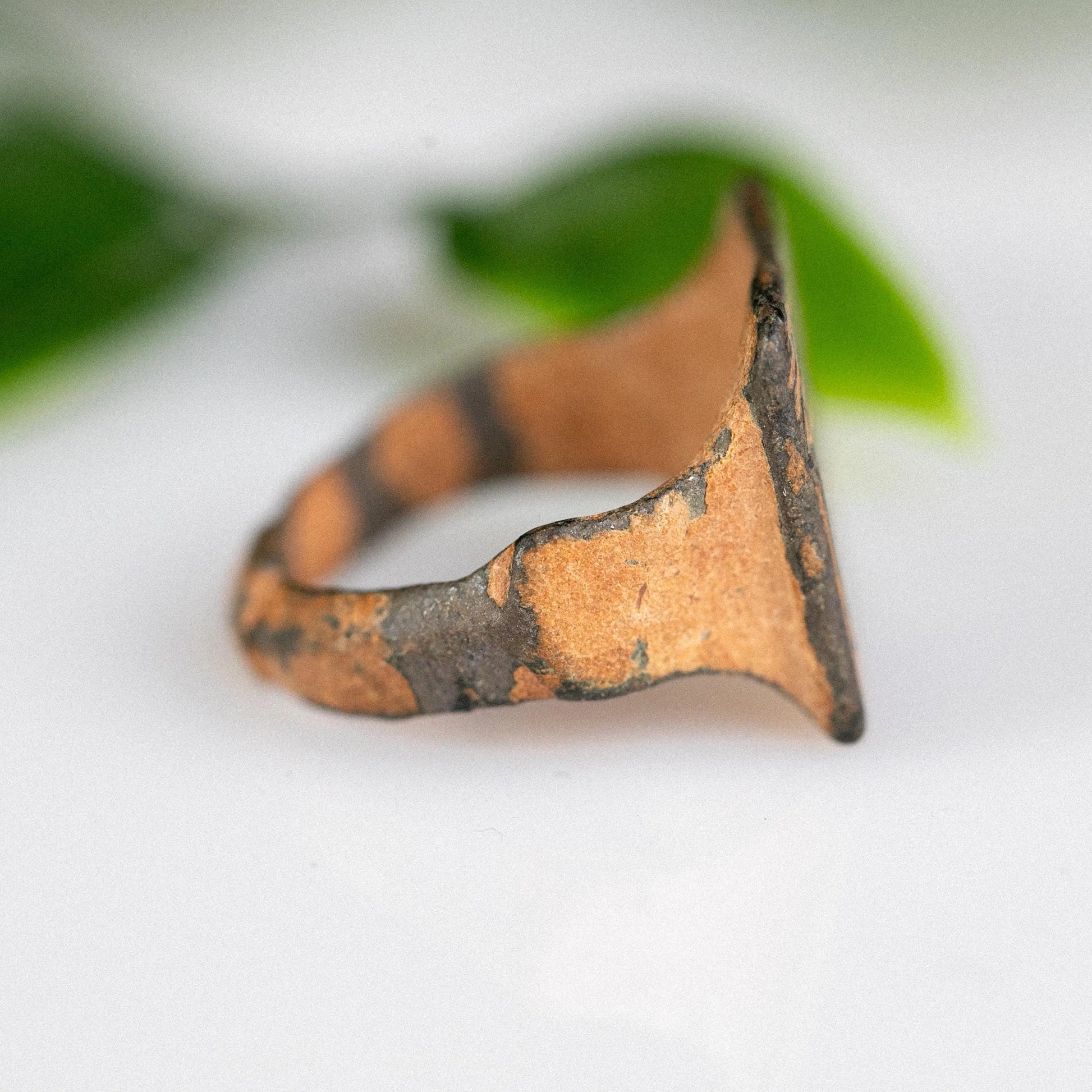 'Seraphis' - Medieval Bronze Ring  (14th–17th CE)  EU 57 / US 8 Aurora Antiqua