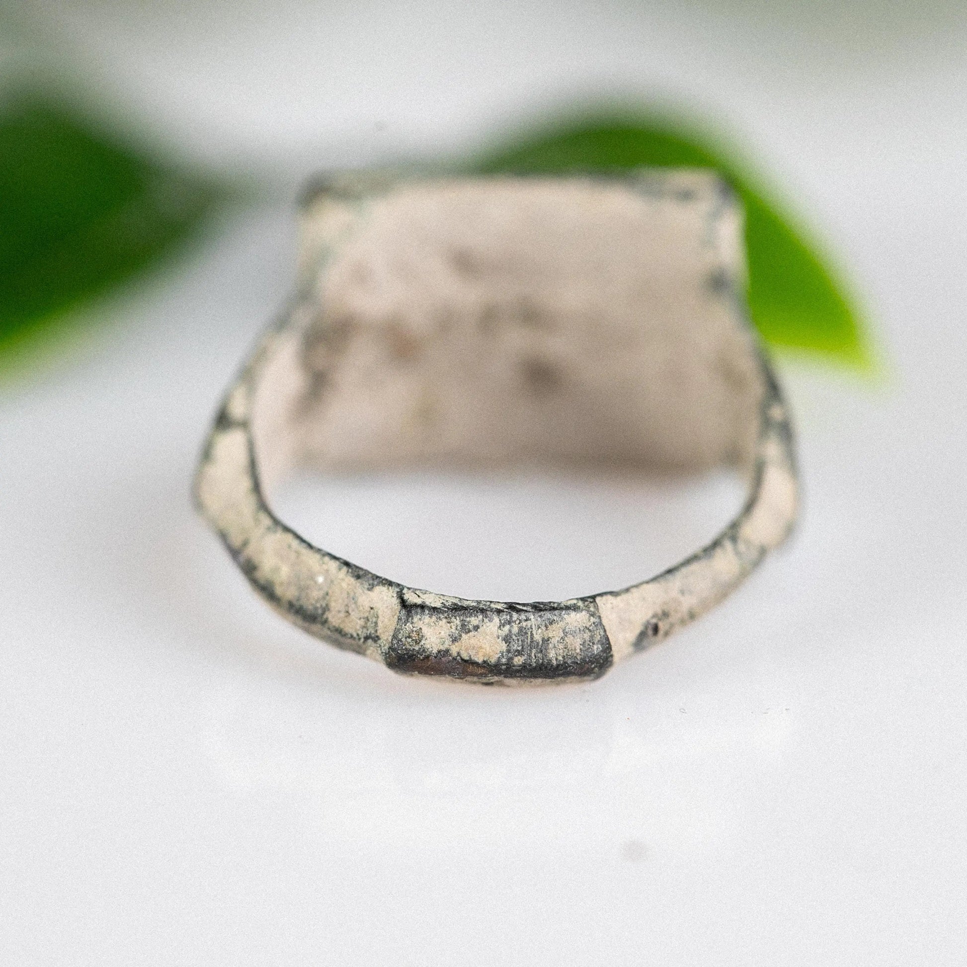 'Remigius' - Medieval Bronze Ring  (14th–17th CE) EU 57 / US 8 Aurora Antiqua