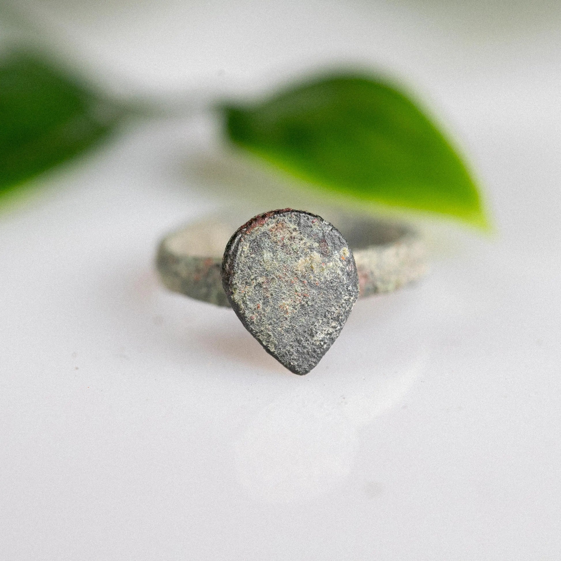 'Teara' -Medieval Bronze Ring (13th–17th C. CE) EU 49 / US 5 Aurora Antiqua