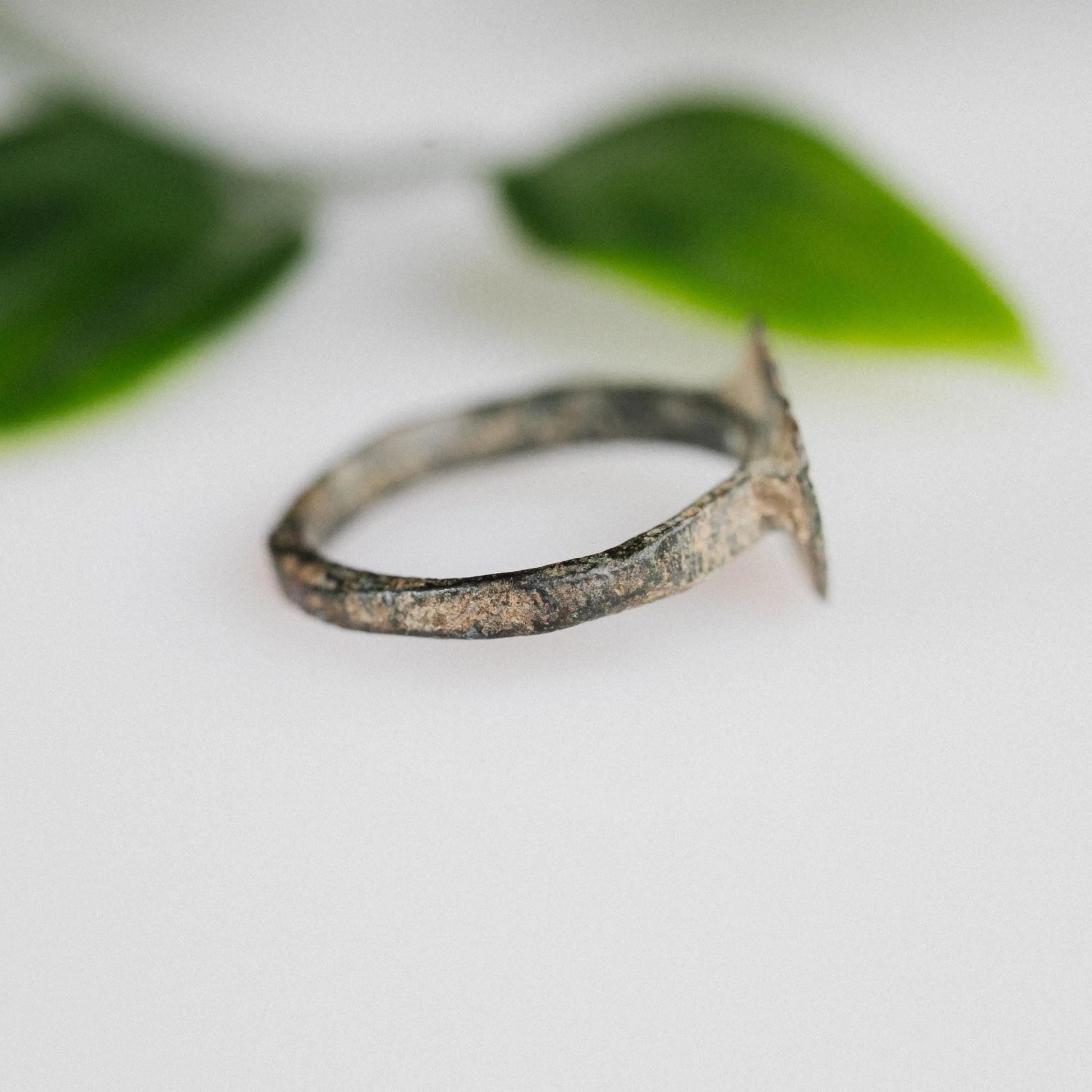 'Ignatius' - Medieval Bronze Ring (13th–17th C. CE) EU 51 / US 5.5 Aurora Antiqua