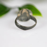 'Celoris' - Medieval Bronze Ring  (12th–16th CE) EU 49 / US 4.75 Aurora Antiqua